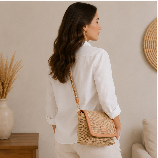 Sac à main en osier