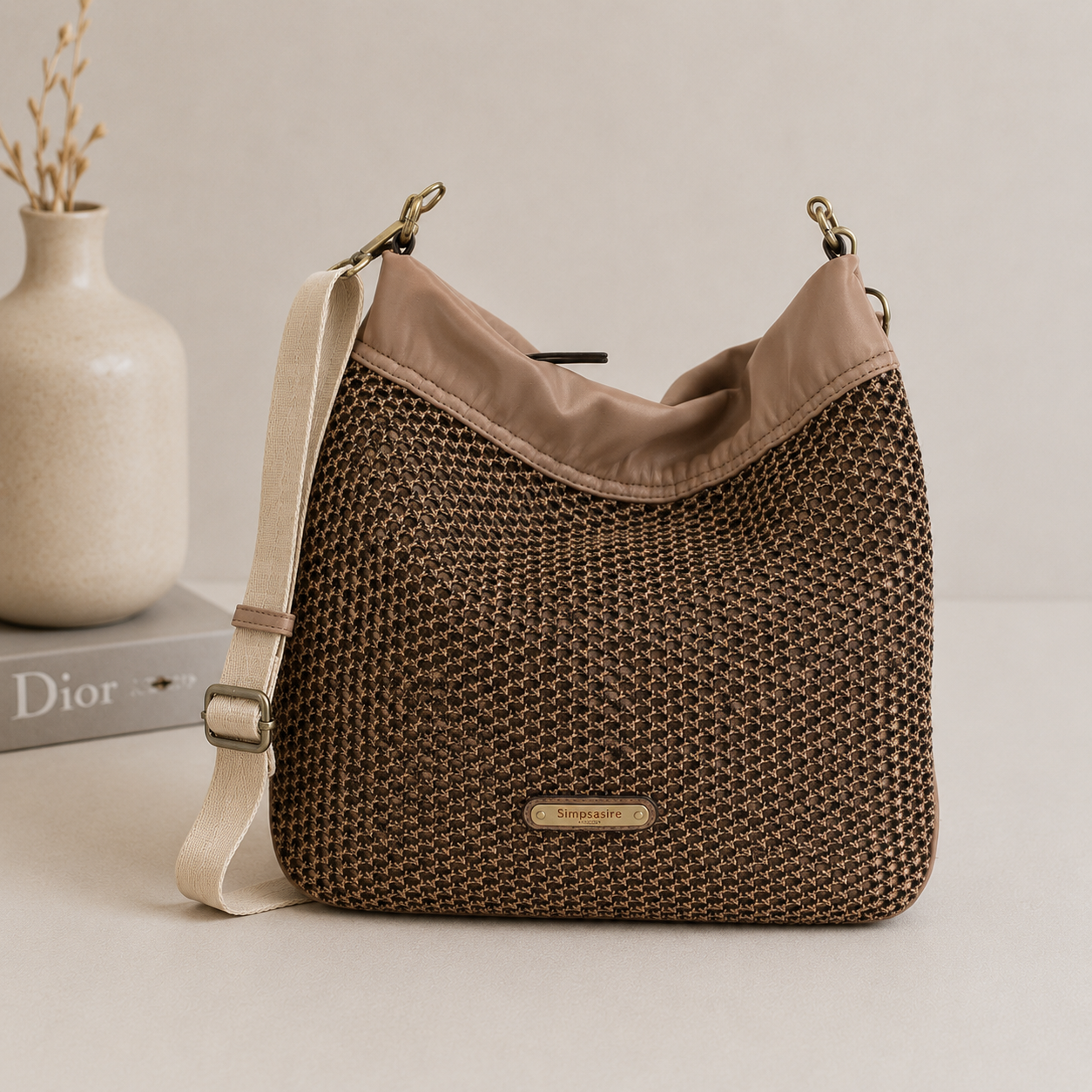 Sac à main Camel