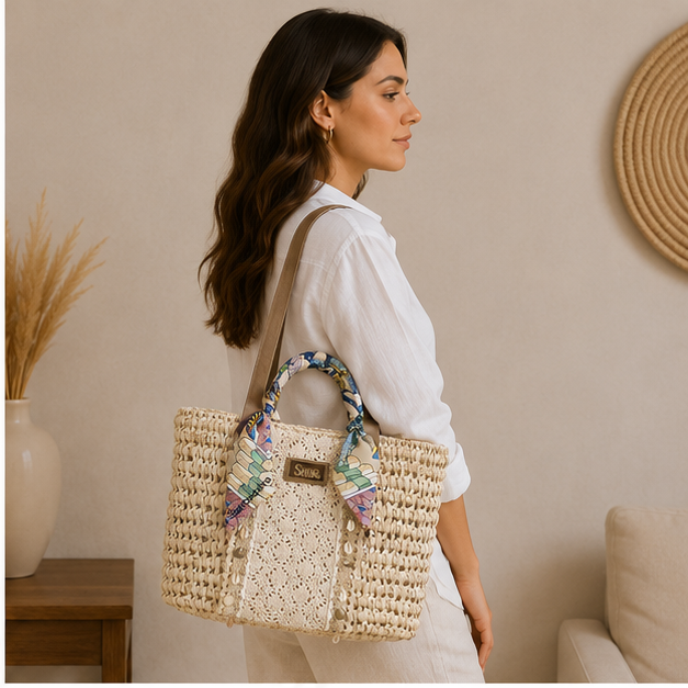 Sac à main en osier