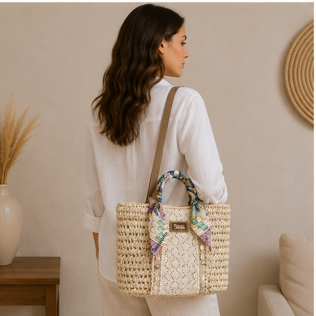Sac à main en osier