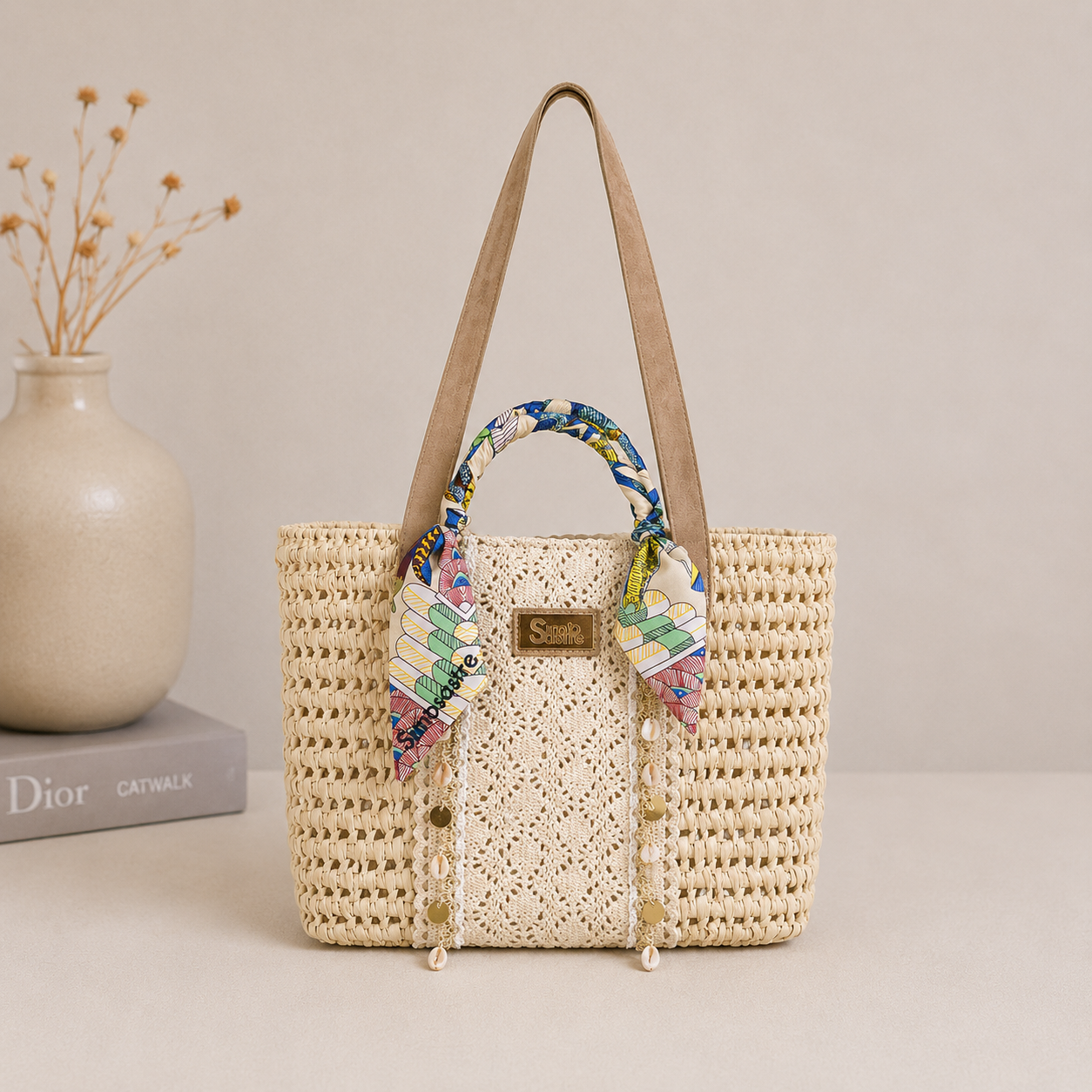Sac à main en osier
