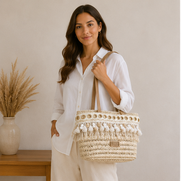 Sac à main osier