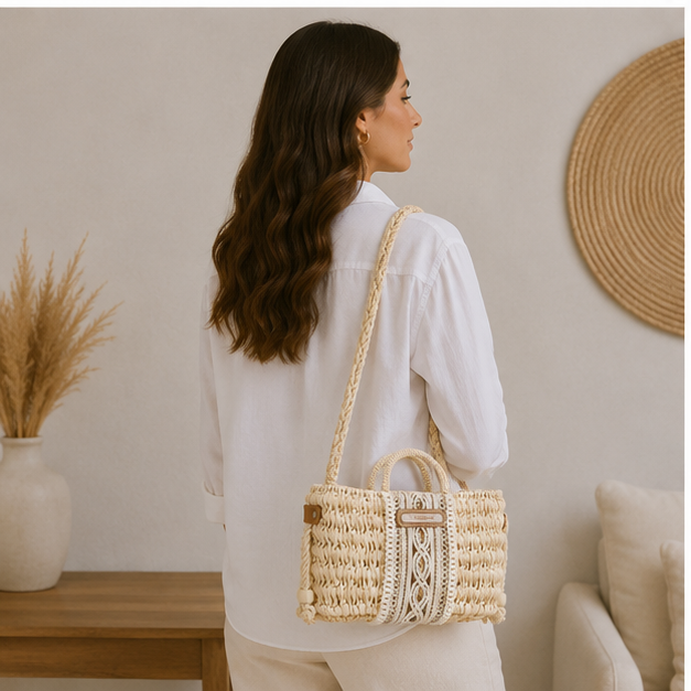 Sac à main osier