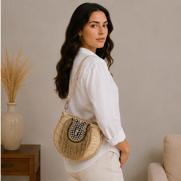 Sac à main bambou