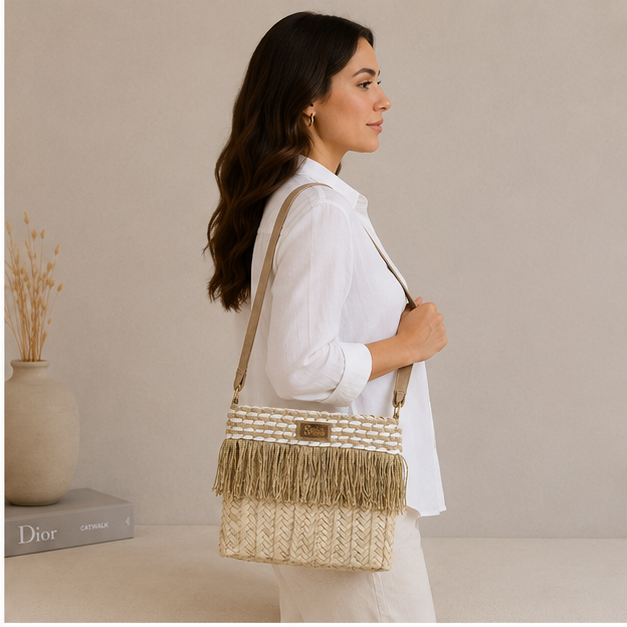 Sac à main en osier