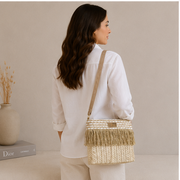 Sac à main en osier