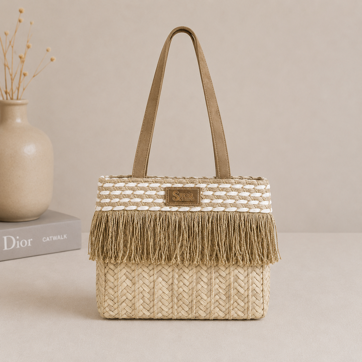 Sac à main en osier