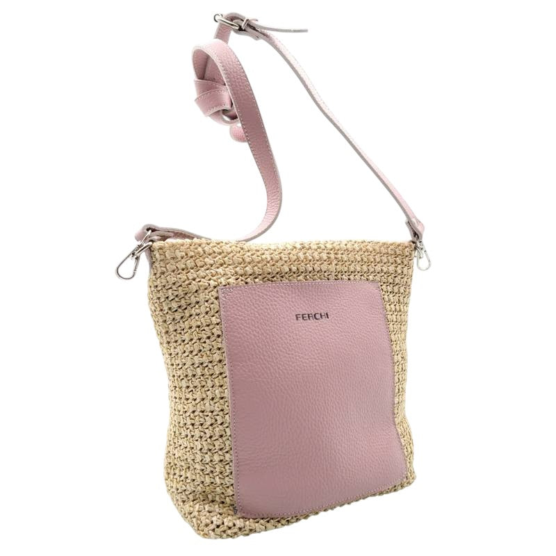 Sac bi matière lilas