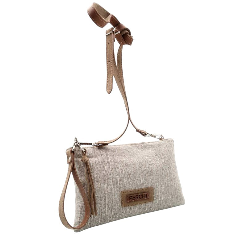 Sac à main beige