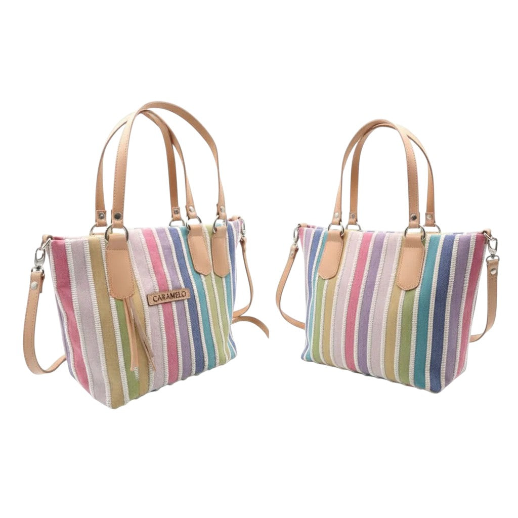 Sac bandoulière multicolore