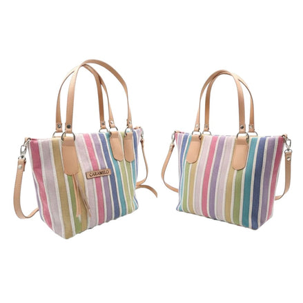 Sac bandoulière multicolore