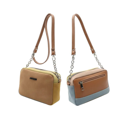 Sac en cuir camel
