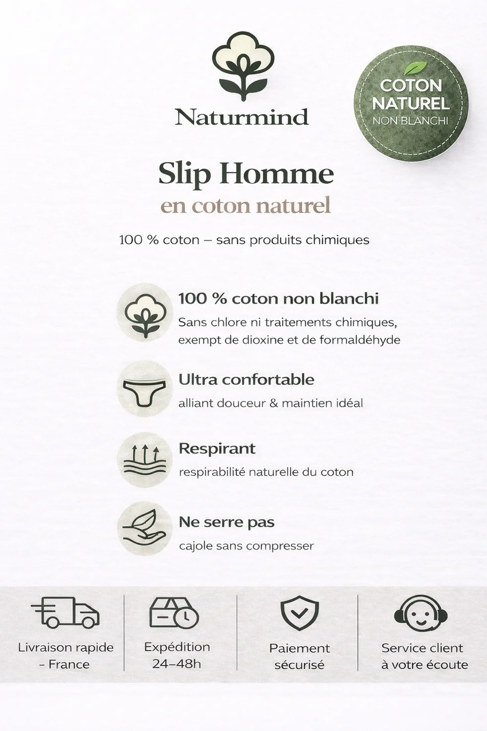 Slip Pour Homme