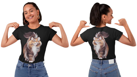 T-shirt Adulte Chat Mainecoon