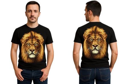 T-shirt Adulte Lion Faché