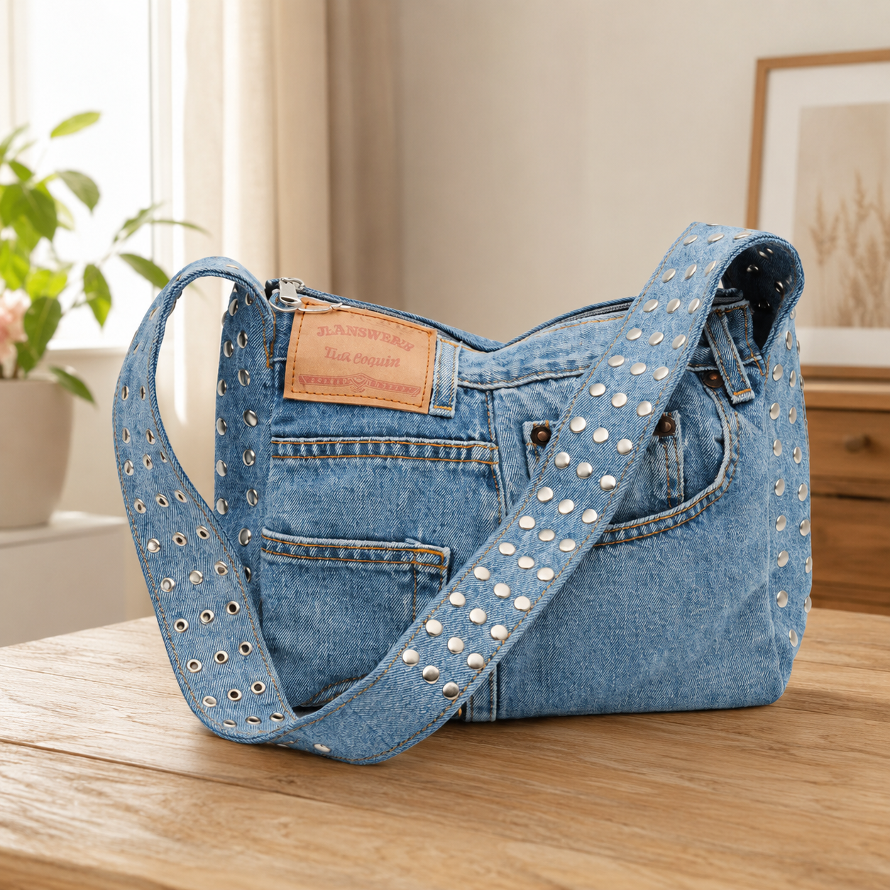 Sac à main en jean