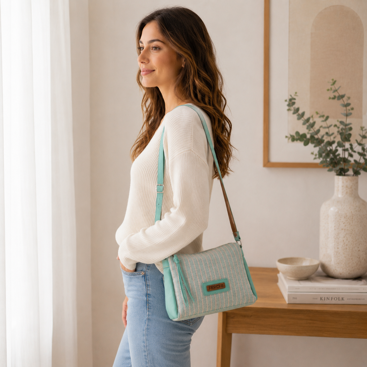 Sac à main "bleu"