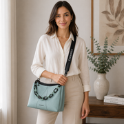 Petit sac bandoulière en cuir