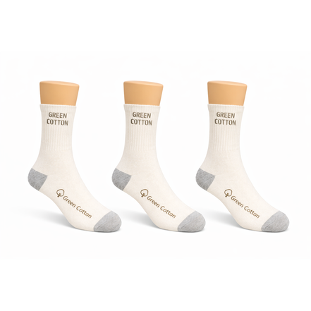 Lot de 3 Chaussettes Longues Gris clair