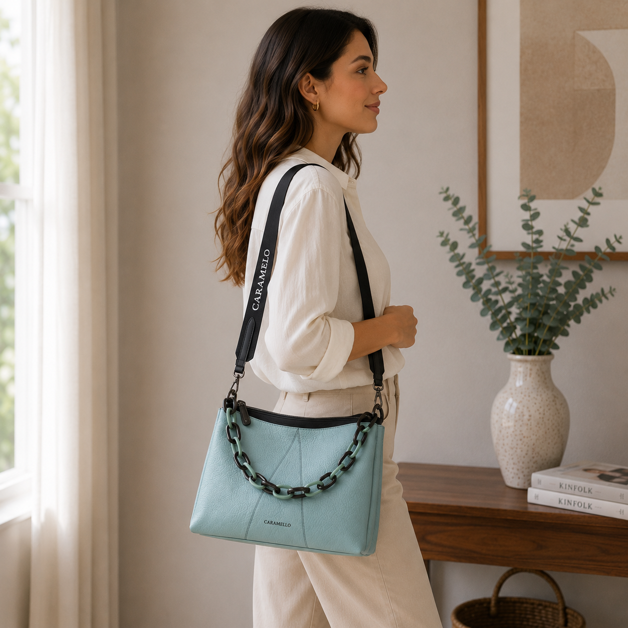 Petit sac bandoulière en cuir