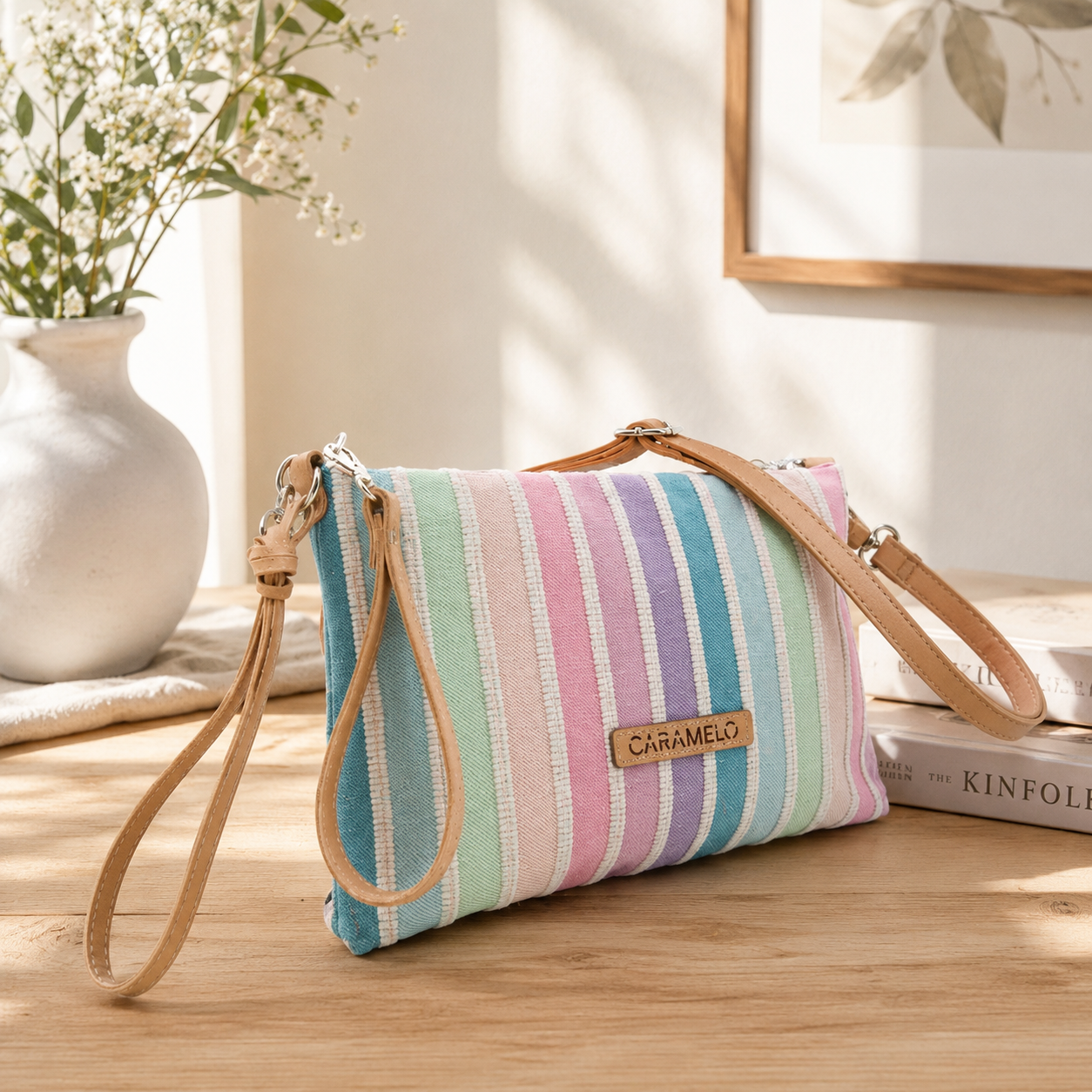 Petit sac bandoulière multicolore
