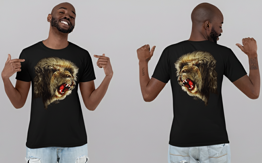 T-Shirt Adulte Lion Râleur