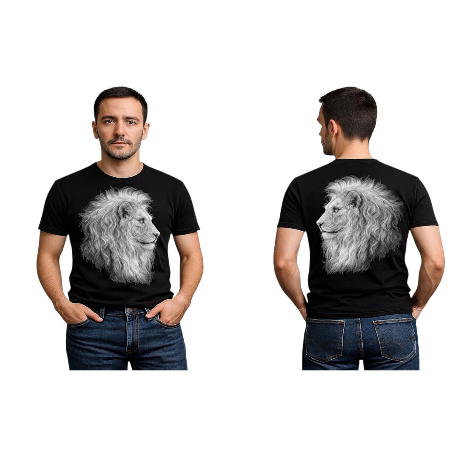 T-shirt Adulte Lion