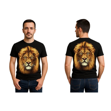 T-shirt Adulte Lion Faché