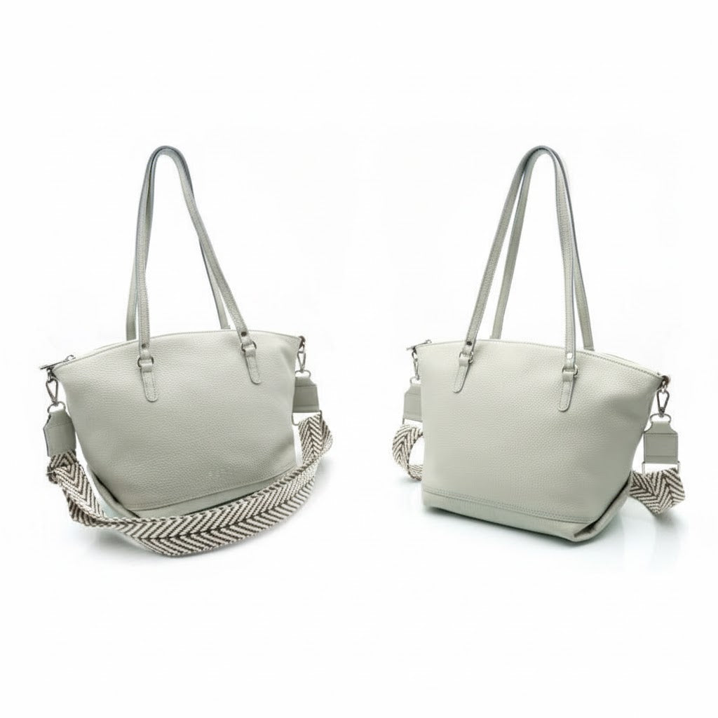 Sac en cuir vert