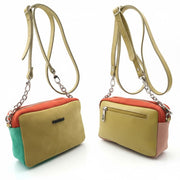 Sac en cuir  vert